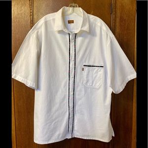 Manta Mexican Guayabera Shirt, sz EX